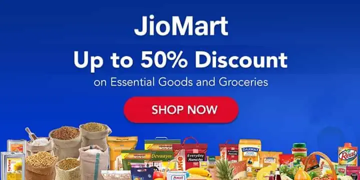 Jiomart Promotions and Discounts